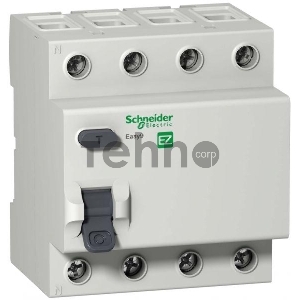 Дифференциальный выключатель Schneider-electric EZ9R64440 ДИФ. ВЫКЛ. EASY 9 (УЗО) 4П 40А 300мА AC 230В =S=