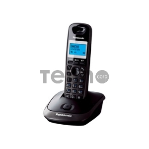Телефон Panasonic KX-TG2511RUT (титан) {АОН, Caller ID,спикерфон на трубке,переход в Эко режим одним нажатием}