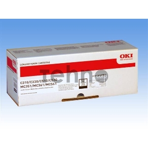 Тонер-картридж Oki C310/C330/C510/C530(3500 страниц при 5%) (black)