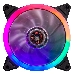 Вентилятор 1STPLAYER R1 / 120mm, 5 color LED, 3-pin, 1000 rpm / R1 bulk, фото 3