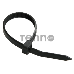 Хомут кабельный 4.8х250 нейл. черн. (уп.100шт) ИЭК UHH32-D048-250-100