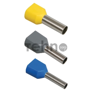 Наконечник IEK НГИ2 16-14 2x16мм2 дл.30.5мм зеленый (упак.:20шт) (UTE10-4-D16-0-100)