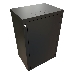 Шкаф коммутационный WRline (WR-TW-2245-SR-RAL9004) настенный 22U 600x450мм пер.дв.металл 2 бок.пан. 60кг черный 370мм 1086мм IP20 сталь, фото 3