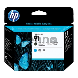 Картридж струйный HP №91 C9460A черный матовый/голубой печатающая головка для HP Z6100