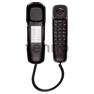 Телефон Siemens/Gigaset DA210 (IM) Black. Телефон проводной (черный)