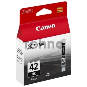 Картридж струйный CLI-42 BK (6384B001) для Canon PIXMA PRO-100, Чёрный, 900стр.