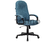 Кресло руководителя Бюрократ T-898AXSN синий 38-415 крестовина пластик
