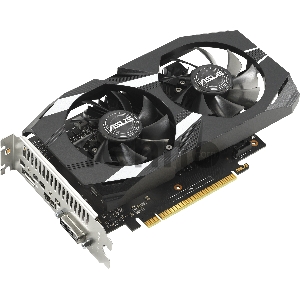 Видеокарта Asus PCI-E DUAL-GTX1650-O4GD6-P-V2 NVIDIA GeForce GTX 1650 4096Mb 128 GDDR6 1620/12000 DVIx1 HDMIx1 DPx1 HDCP Ret