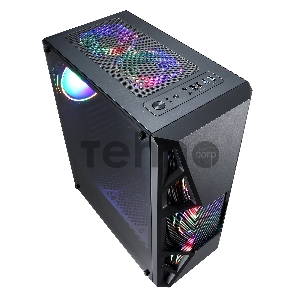 Корпус Formula CL-3303B RGB черный без БП ATX 6x120mm 2xUSB2.0 1xUSB3.0 audio bott PSU