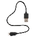 Кабель USB Гарнизон GCC-USB2-AP2-0.3M AM/Lightning, для iPhone5/6/7, IPod, IPad, 0.3м, черный, пакет, фото 2