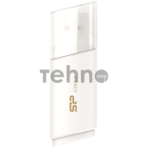 Флеш Диск Silicon Power USB Drive 16Gb Blaze B06 SP016GBUF3B06V1W {USB3.0, White}