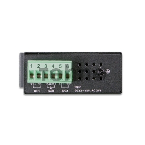 ISW-500T коммутатор для монтажа в DIN рейку IP30 Compact size 5-Port 10/100TX Fast Ethernet Switch (-40~75 degrees C)
