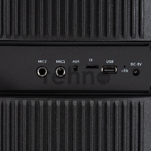 Минисистема Digma D-MC1750 черный 60Вт FM USB BT micro SD