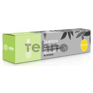 Тонер Картридж Cactus CS-WC5016 (106R01277) черный для Xerox WC 5016/5020 (2x6300стр.)