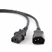 Кабель питания сист.блок-монитор Cablexpert PC-189-VDE-5M, 5м, C13-C14, VDE, 10А, Сечение провода: 0,75 мм2, черный, с заземлением, фото 2