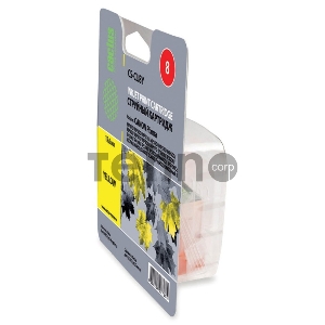 Картридж струйный Cactus CS-CLI8Y желтый для Canon MP470 MP500 MP510 MP520 MP530 (12ml)