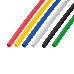 Термоусаживаемые трубки REXANT 3,0/1,5 мм, набор пять цветов, упаковка 50 шт. по 1 м, фото 1