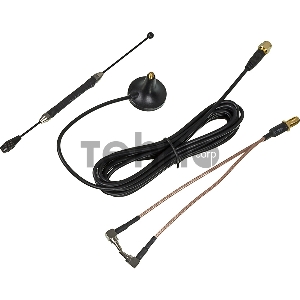 Антенна DS-4G30-150RG174SMAMM3M+2CRC9 3м многодиапазонная черный Антенна DS-4G30-150RG174SMAMM3M+2CRC9 3м многодиапазонная черный