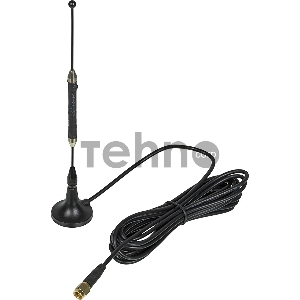 Антенна DS-4G30-150RG174SMAMM3M+2CRC9 3м многодиапазонная черный