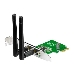 Сетевой адаптер ASUS PCE-N15  WiFi Adapter PCI-E (PCI-Ex1, WLAN 300Mbps, 802.11bgn) 2x ext Antenna, фото 3