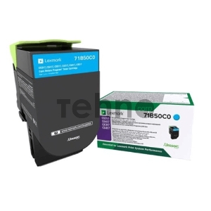 Картридж Lexmark 2300 стр. голубой для CS317dn, CS417dn, CS517de, CX317dn, CX417dn,CX517de