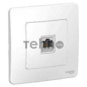 Розетка компьютерная СП BLANCA RJ45 кат.5e бел. SchE BLNIS045001