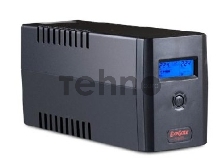 Источник бесперебойного питания ExeGate EP212515RUS Power Smart ULB-600 LCD <600VA, Black, 2 евророзетки, USB>