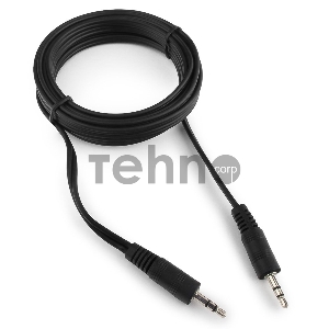 Кабель аудио Cablexpert CCA-404-3M, джек3.5 / джек3.5, 3м