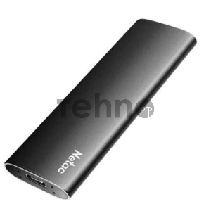 Внешний SSD накопитель Netac 128Gb Z SLIM <NT01ZSLIM-128G-32BK> (USB3.2, up to 520/480MBs, 100х29.5х9mm, Black)