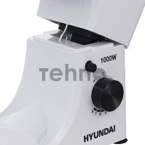 Миксер планетарный Hyundai HYM-S4451 1000Вт белый/черный
