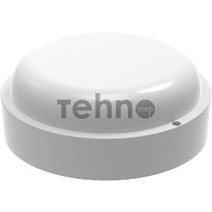 Светильник ЖКХ Elementary круг 8W 680lm 4000K 160-260V IP65 D140*48мм белый с микровол сенс LED