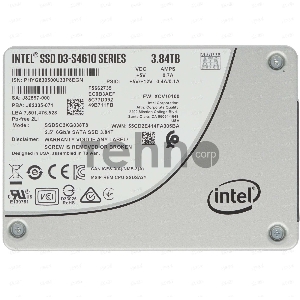Жесткий диск SSD SATA2.5 3.84TB TLC D3-S4610 SSDSC2KG038T801 INTEL
