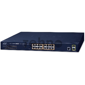 GS-4210-16P2S управляемый коммутатор IPv6/IPv4, 16-Port Managed 802.3at POE+ Gigabit Ethernet Switch + 2-Port 100/1000X SFP (220W)