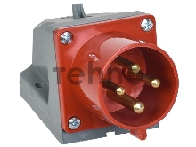 Вилка эл. наруж. уст. 32А 3P+PE 380В IP44 ССИ-524 ИЭК PSR52-032-4