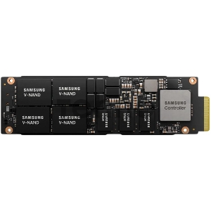 Твердотельный накопитель SSD Samsung Enterprise, M.2, PM9A3, 3840GB, NVMe/PCIE 3.1 x4, R3000/W1400Mb/s, IOPS(R4K) 480K/42K, MTBF 2M, 1.3 DWPD, 22110, OEM, 3 years, (analog MZ1LB3T8HMLA-00007)