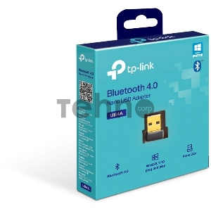Сетевой адаптер TP-Link UB4A Bluetooth 4.0 Nano USB-адаптер, USB 2.0