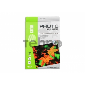 Фотобумага Cactus CS-MA4190100 A4/190г/м2/100л. матовая для струйной печати