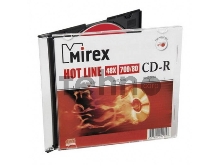 Диск CD-R Mirex 700 Mb, 48х, HotLine, Slim Case (1), (1/200)