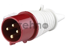 Вилка эл. каб. 32А 3P+E+N 380В тип. роз. 025 IP44 DEKraft 26006DEK