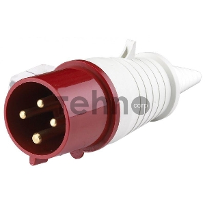 Вилка эл. каб. 32А 3P+E+N 380В тип. роз. 025 IP44 DEKraft 26006DEK