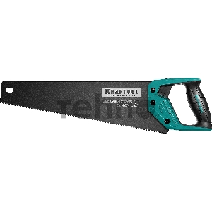 Ножовка для точного реза KRAFTOOL Alligator BLACK 15205-40, 400 мм, 11 TPI 3D зуб