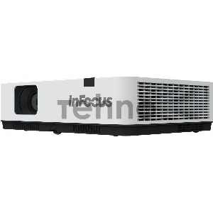Проектор INFOCUS [IN1004] 3LCD, 3100 lm, XGA (1024x768), 2000:1, 1.481.78:1, 3.5mm in, Composite video, VGA IN, HDMI IN, USB b, лампа 20000ч.(ECO mode), RS232, 1x10W, 31дБ, 3,1 кг