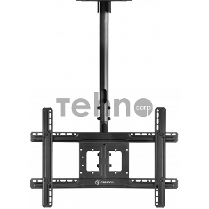 Потолочный кронштейн ONKRON N1L для телевизора 32-70 потолочный телескопический, чёрный