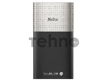 SSD жесткий диск NETAC USB-C 128GB EXT. BLACK NT01Z9-128G-32BK