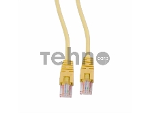 Патч-корд UTP Cablexpert кат.5e, 2м, литой, многожильный (желтый)