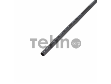Термоусаживаемая трубка клеевая REXANT 4,0/1,0 мм, (4:1) черная, упаковка 10 шт. по 1 м