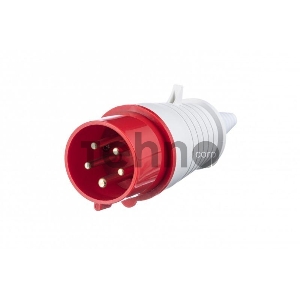 Вилка эл. каб. 16А 3P+E+N 380В тип. роз. 015 IP44 DEKraft 26003DEK