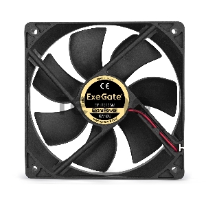 Вентилятор ExeGate ExtraPower EP12025SM, 120x120x25 мм, Sleeve bearing (подшипник скольжения), Molex, 1800RPM, 25dBA
