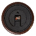Часы настенные аналоговые Бюрократ WallC-R77P D35см коричневый, фото 3