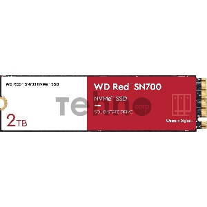 Твердотельный накопитель SSD M.2 2280 2TB WDC RED WDS200T1R0C
